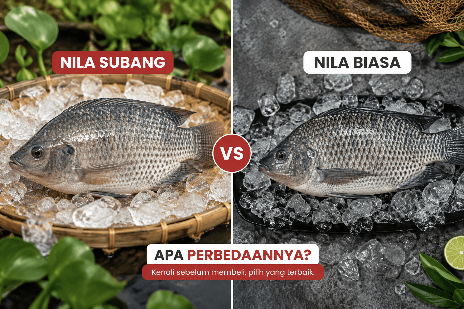 Apa Perbedaan Antara Nila Subang dan Nila Biasa?