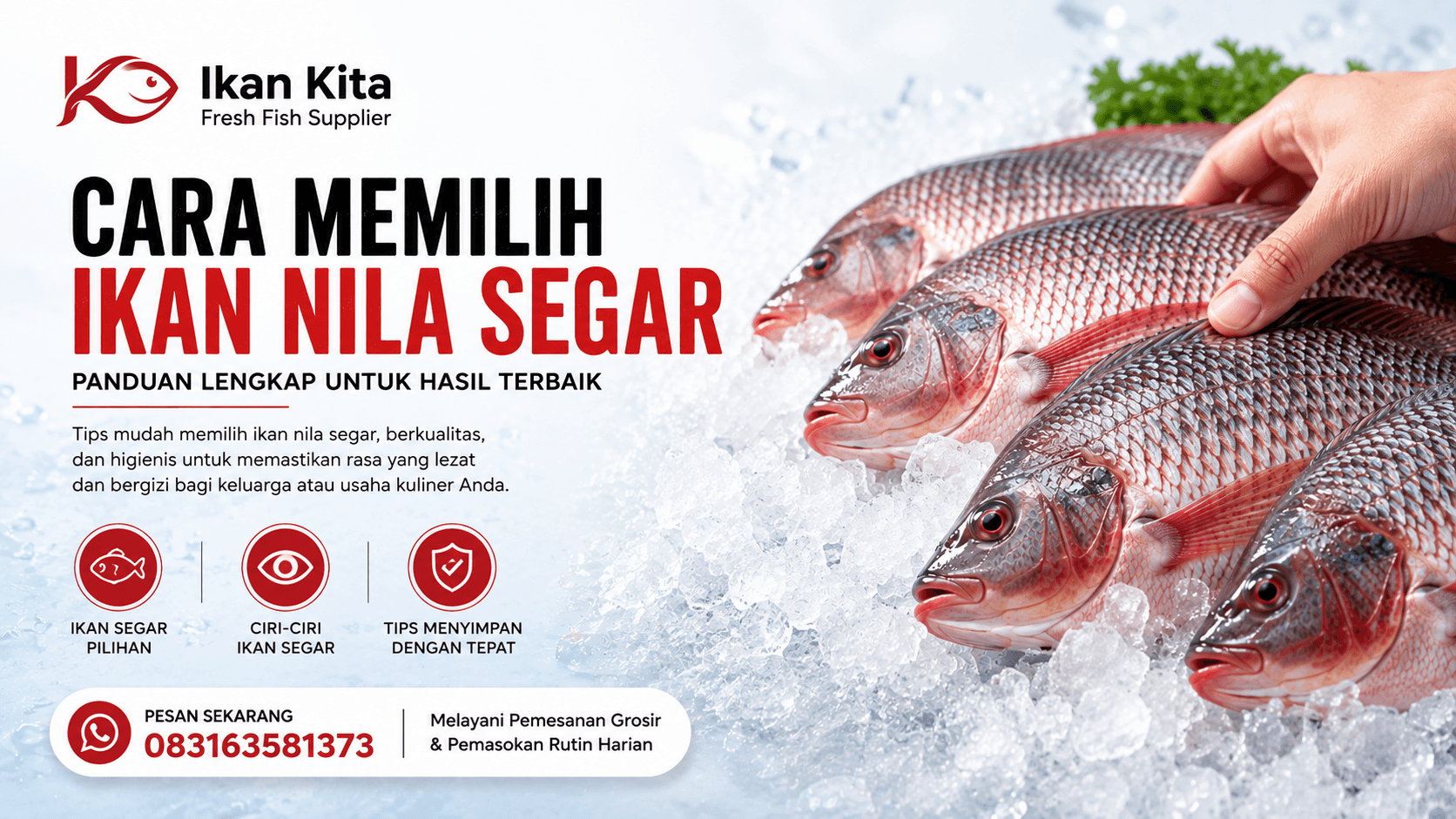 Cara Memilih Ikan Nila Segar